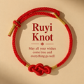 Ruyi Knot Bracelet · Handmade Lucky Cord
