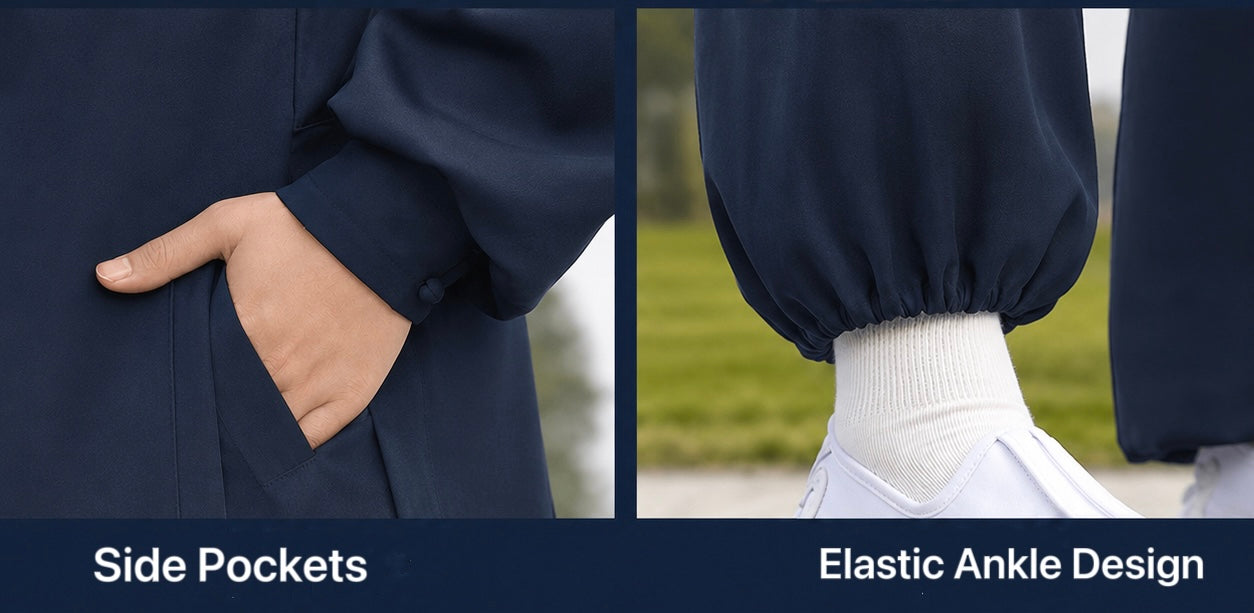 Tai Chi Clothing Practice Pant- Midnight Blue