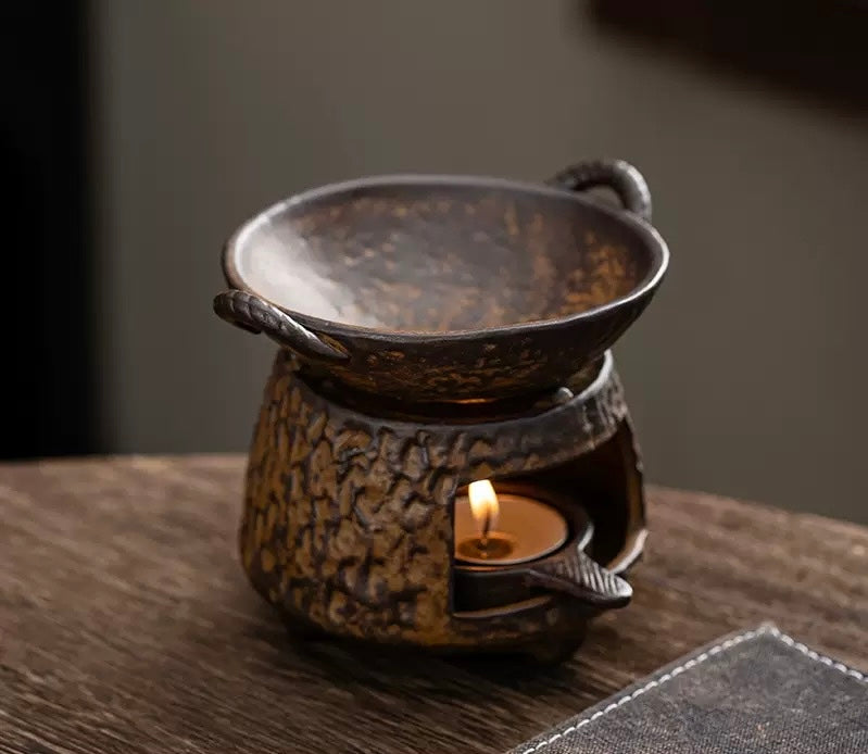 Ceramic Simmer Pot & Aromatherapy Burner
