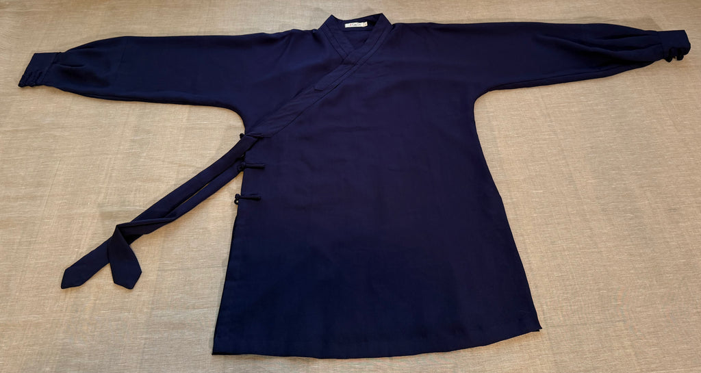 Tai Chi Uniform Top- Midnight Blue