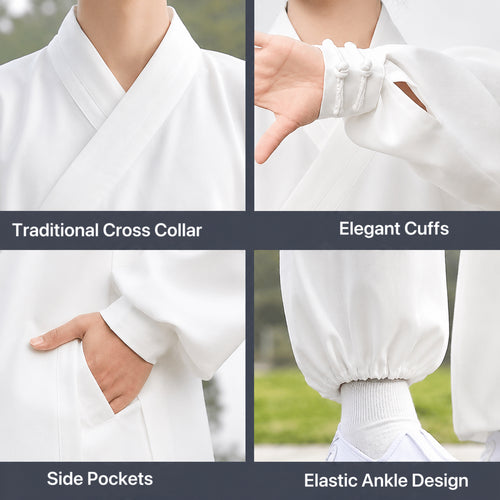 Tai Chi Uniform Set- White
