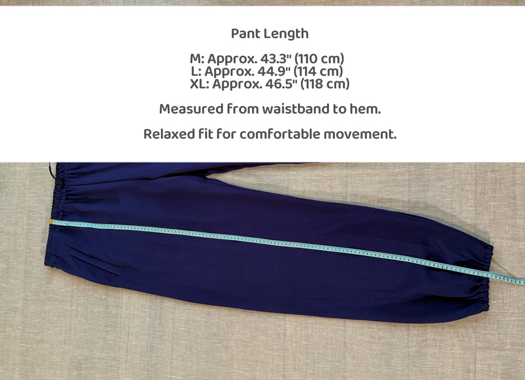 Tai Chi Clothing Practice Pant- Midnight Blue