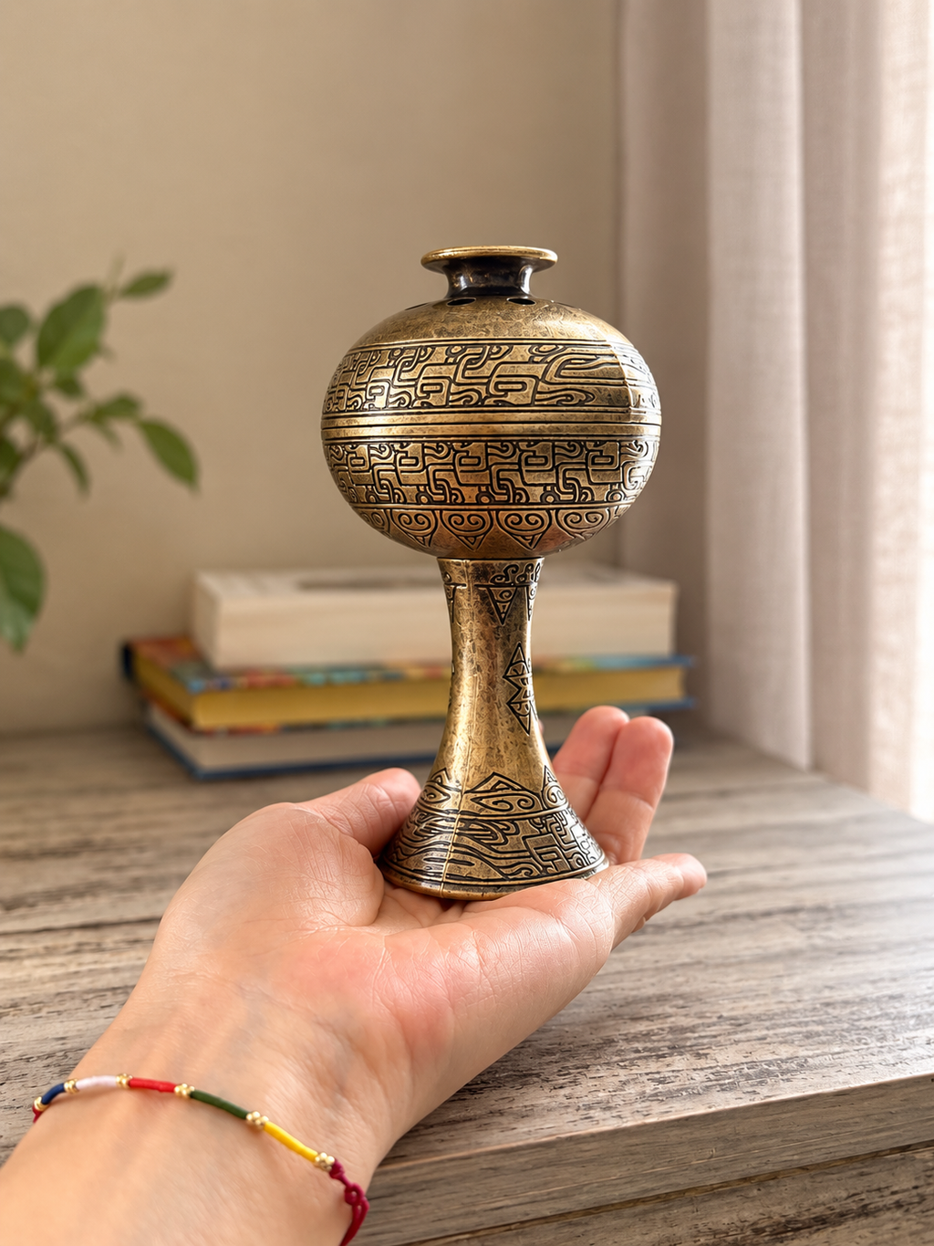 Han Pattern Incense Burner