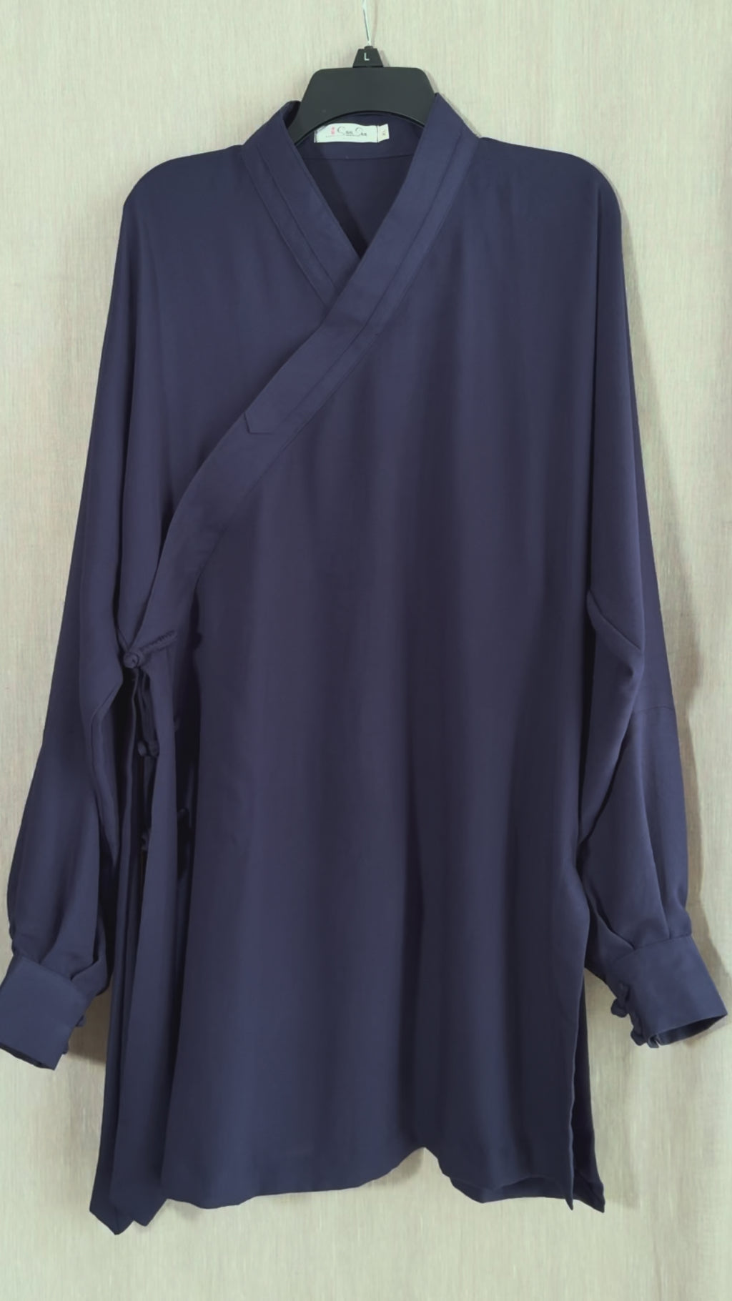Tai Chi Uniform Top- Midnight Blue