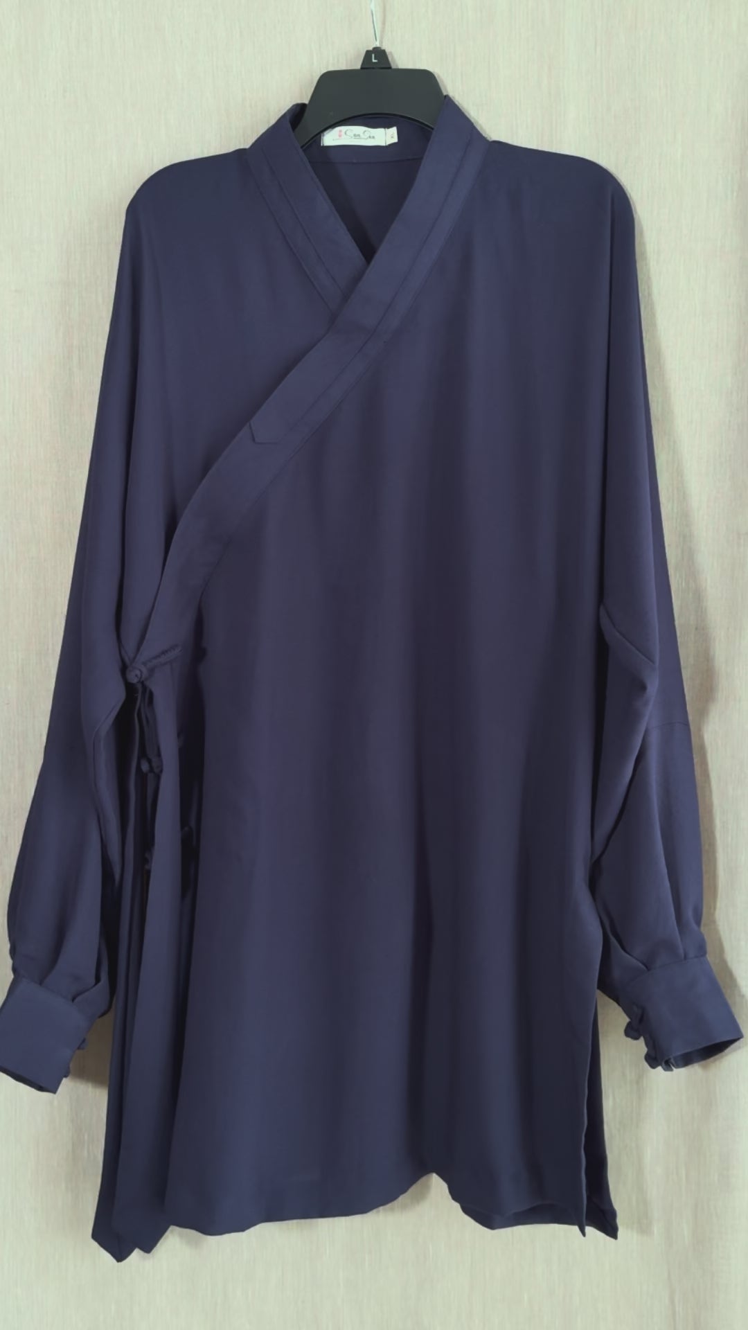 Tai Chi Uniform Top- Midnight Blue