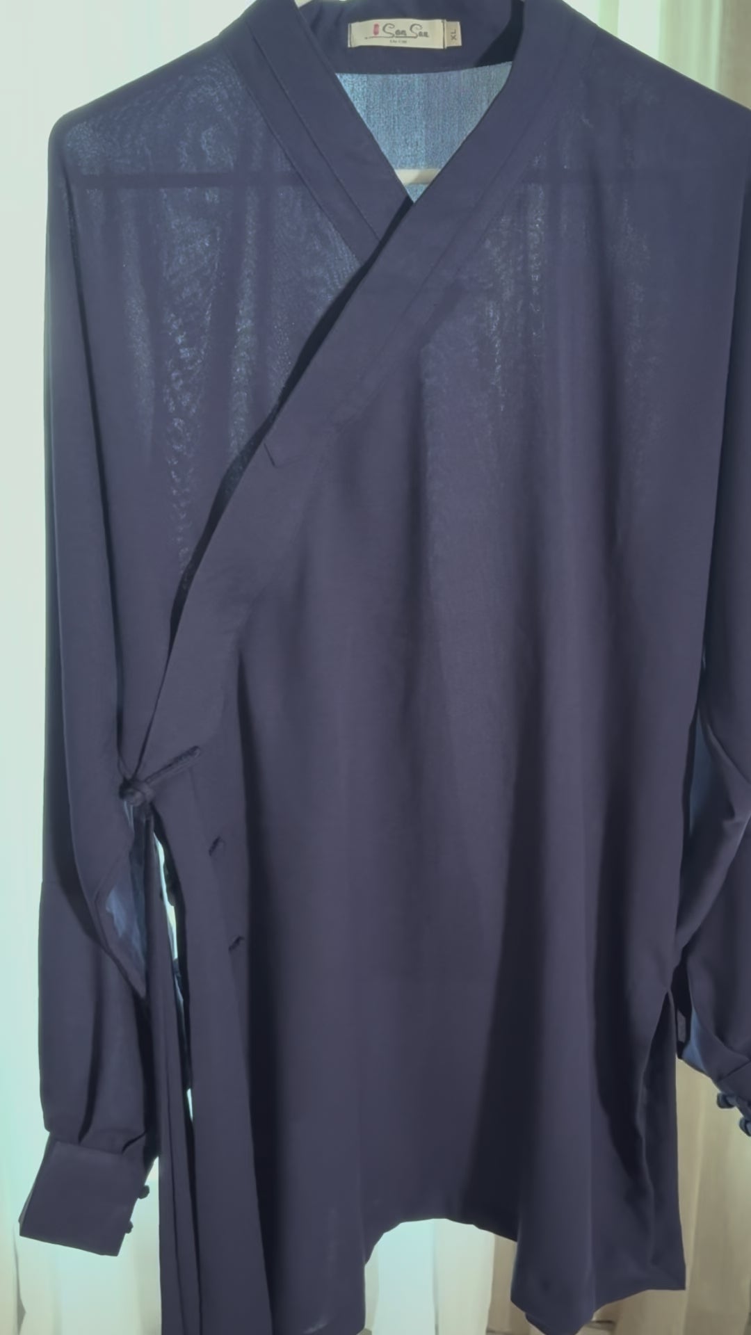 Tai Chi Uniform Set — Midnight Blue